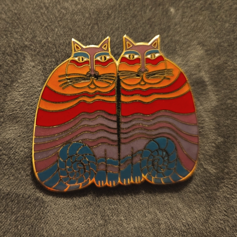 Laurel Burch Jewelry - 1987 Limited Edition Brooch